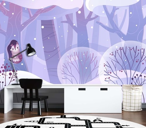 Fleece photo wallpaper mural