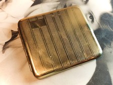 Gold tone art deco 9cm Vintage