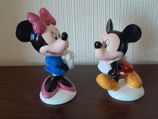 Royal Doulton Disney Mickey & Minnie Mouse Figures 70 Years Gold Backstamps