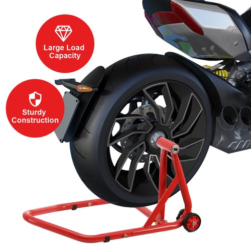 Motorcycle rear service - rear, stands