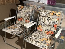 Camper van Vintage Folding camping/garden Chairs