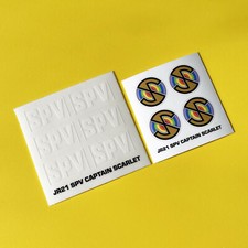JR21 SPV SPECTRUM PURSUIT VEHICLE SPV Metallic sticker decal reproductions