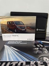 RENAULT TRAFIC OWNERS PACK / HANDBOOK / MANUAL + WALLET 2019~2021 (2021)!