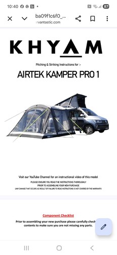 Khyam airtek kamper pro - khyam, 1