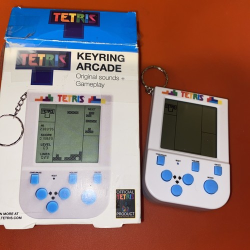Tetris keyring retro - tetris, mini