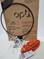  Basketball Ring Steel Basketball Net Hoop Rim Black/Orange Ø 39/45 cm vidaXL