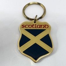 Vintage scotland enamel shield - enamel,