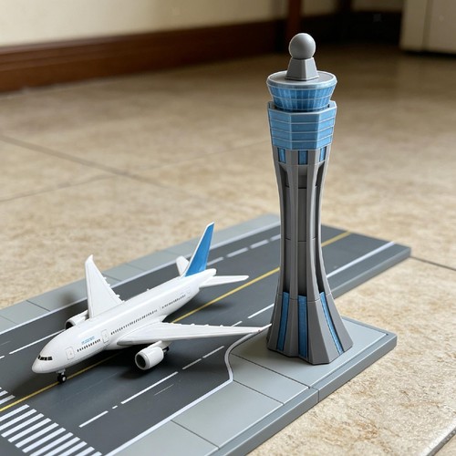400 airport building - 1/400, model