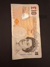 Old £10 Ten Pound Note