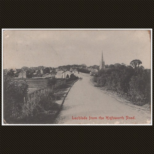 Lechlade from the highworth - lechlade,