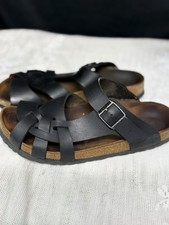 Birkenstock Pisa Black Leather