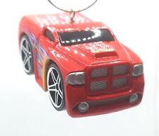 Christmas Ornament for Dodge Ram Pickup Truck Tooned Red Flames