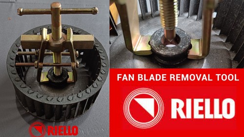 Riello oil burner fan blade - riello,