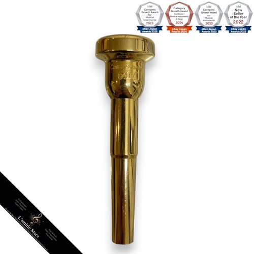 64m trumpet mouthpiece gold - trumpet,