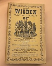 1957 Linen Cloth Wisden (Softback)