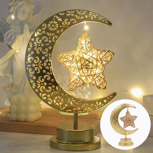 Led moon table lamp - moon,