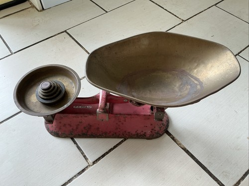Potato scales and brass - potato,