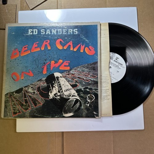 Beer cans the moon vinyl - beer,