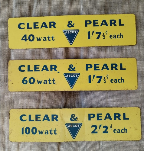 Vintage metal yellow - 3x,