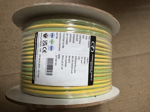 10mm green yellow earth - 10mm,