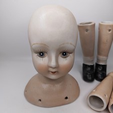 Vintage bisque porcelain - bisque, doll