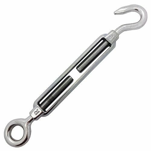 Stainless steel hook eye - stainless,