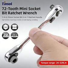 Mini Ratchet Wrench Double