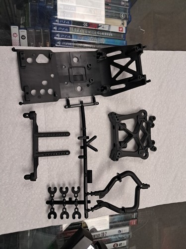 Hpi racing skid plate - skid, /body