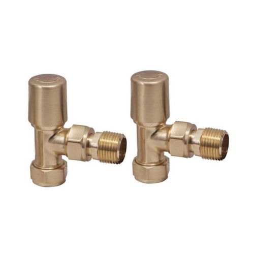 Towel rail valves - towel, angled