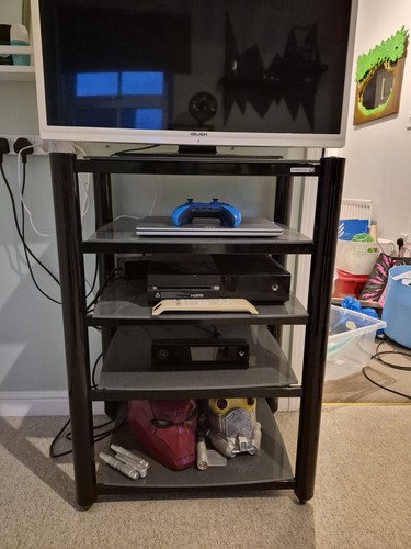 Stand tier smoked - hi-fi,