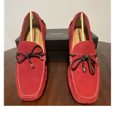 Alfani trevor red suede bow - alfani,