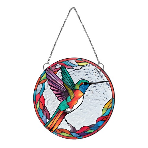 Multicolor acrylic bird - multicolor,