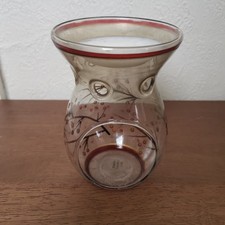 Yankee Candle Floral Glass Wax Melt Burner 2012