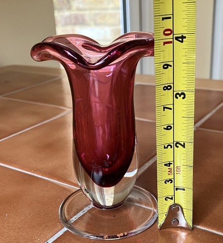 Vintage cranberry art glass - vintage,