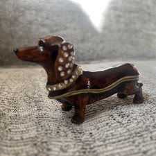 DACHSHUND SAUSAGE DOG JEWELLED