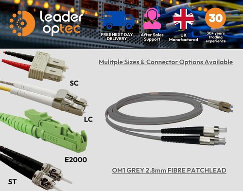 Fibre optic patch lead - optic,
