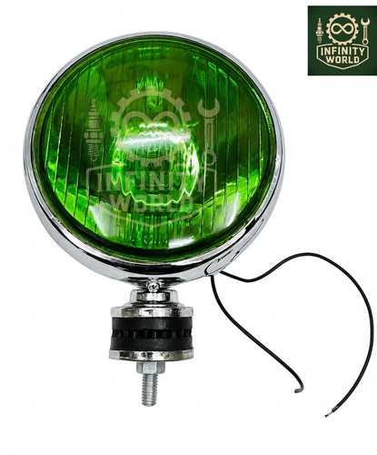Singal green spotlight lamp - green,