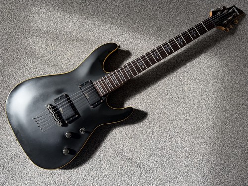 Schecter demon aged black - schecter,