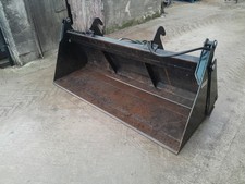 Slewtic 4 in 1 bucket on JCB Q Fit Brackets,telehandler, Allbutt, Strimech
