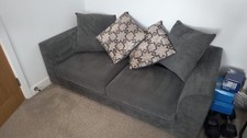 Perfect Condition & Comfortable SCS Scatter Back Cushion Sofa / Couch  Blue (ML)