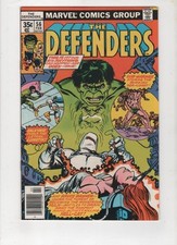 Defenders #56, Hellcat, Lunatik, Valkyrie, NM 9.4, 1977, See Scans