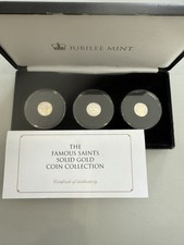 The Famous Saints Solid Gold Coin Collection