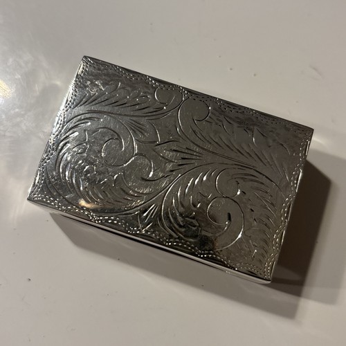 Lovely vintage silver - silver, match