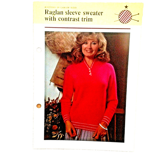 Larger sizes knitting pattern - knitting,