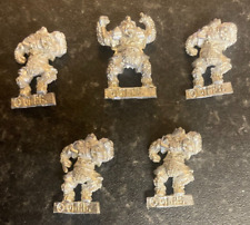 Blood Bowl CHAOS BEASTMEN RAZORBACKS TEAM x5 Players Metal Impact Miniatures