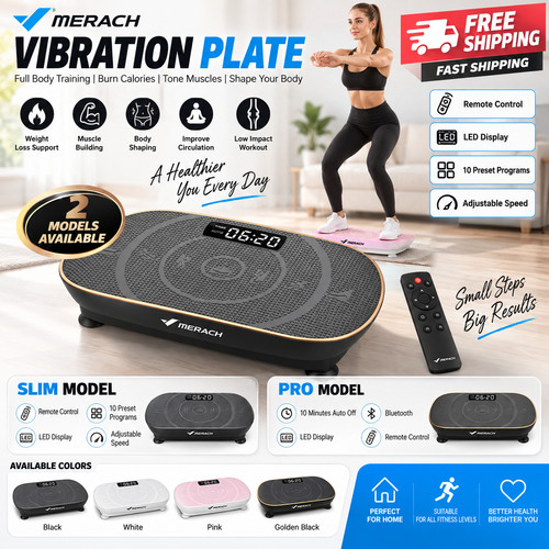Merach vibration plate quiet - vibration,