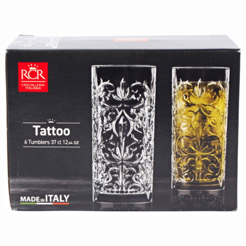 Rcr tattoo glass - rcr, tumblers