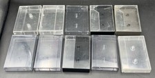 10x Empty Audio Cassette Tape