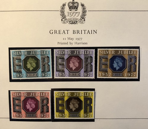 British stamps 1977 - british, set