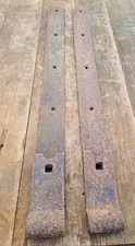 Old Cast Iron Strap Gate Door